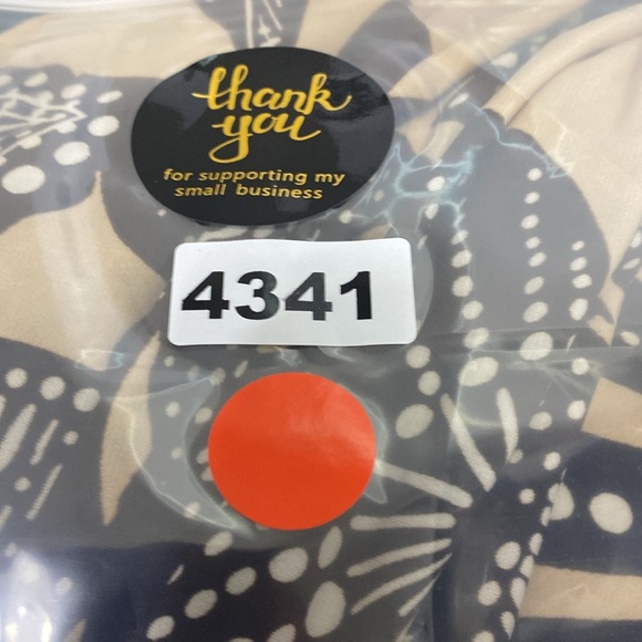 Taylor Asymmetrical Black & Tan Abstract Floral Halter Sundress Size 16 - Picture 14 of 14